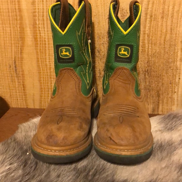 john deere pull on boots